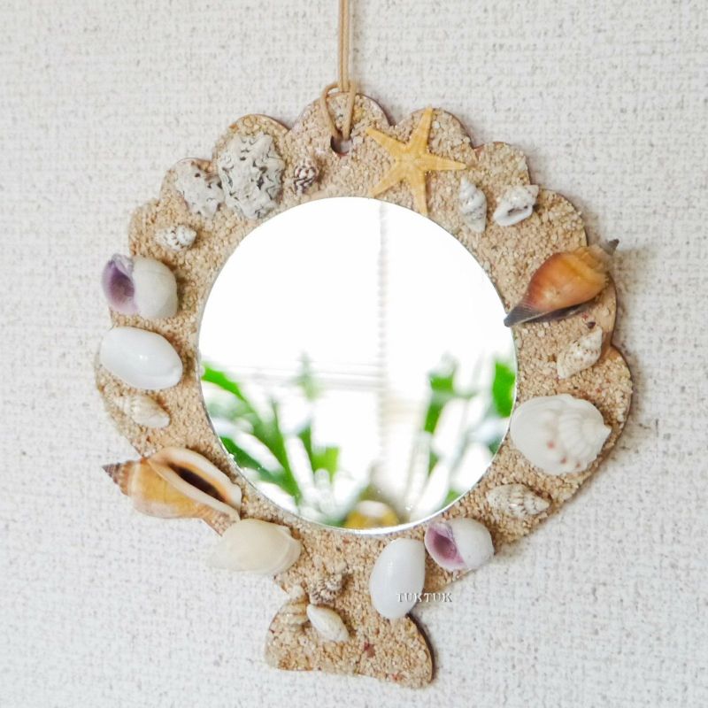 新商品：貝殻シェルミラー（10人分） | TUKTUK子ども工作館よみもの